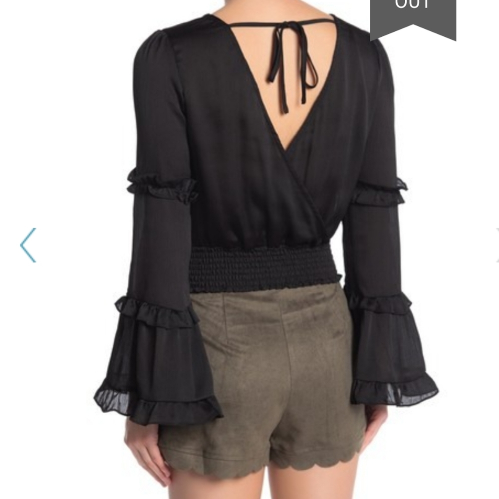 Hyfve Long bell Sleeve Blouse - Picture 2 of 3